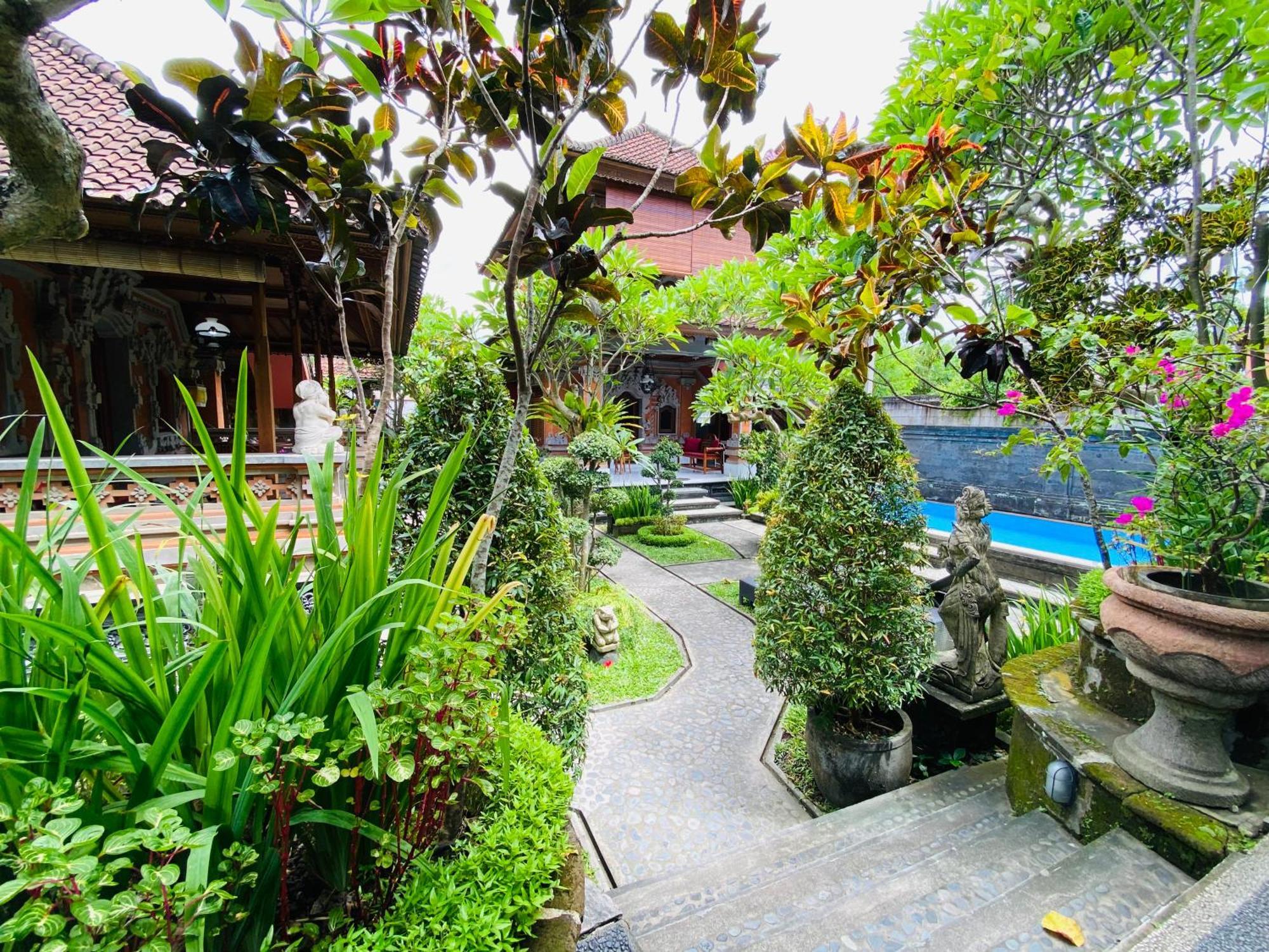 Aura Bisma Guesthouse أوبود المظهر الخارجي الصورة