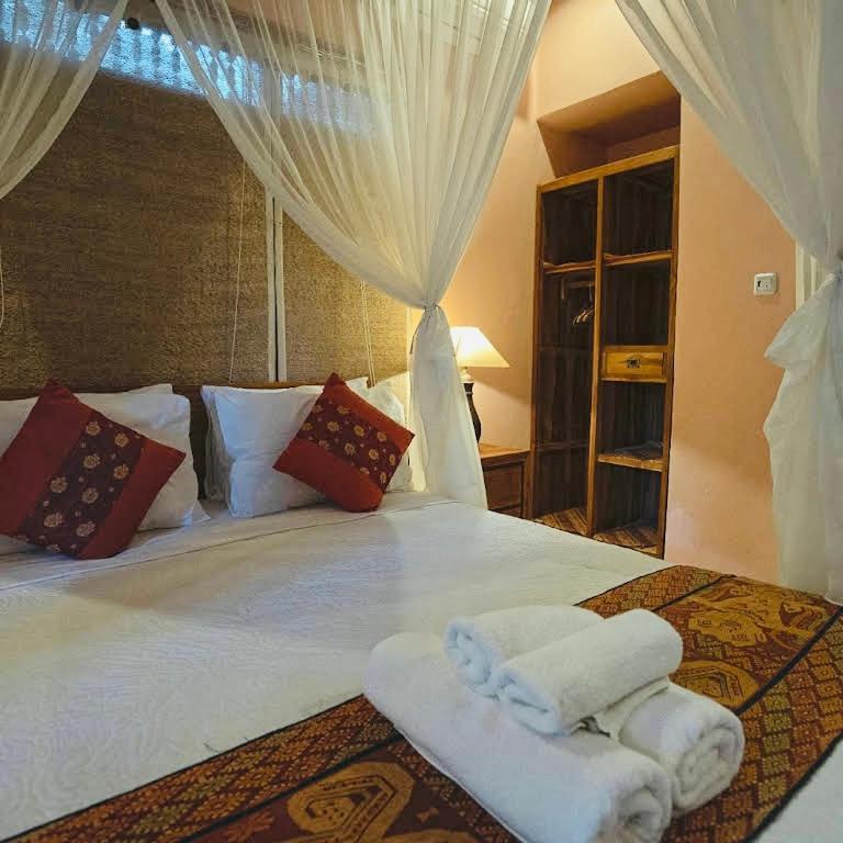 Aura Bisma Guesthouse أوبود المظهر الخارجي الصورة
