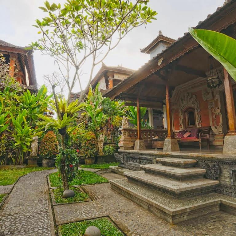Aura Bisma Guesthouse أوبود المظهر الخارجي الصورة